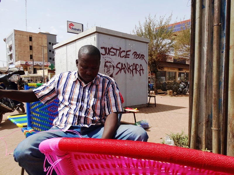 Dieudonné Tapsoba, fabricant de lipiko. © Burkina24 