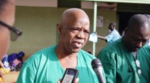 Hamadi Konfé, secrétaire générale de la sous-section SYNTSHA du Centre hospitalier universitaire Yalgado Ouédraogo de Ouagadougou (CHU-YO) - ©Burkina 24