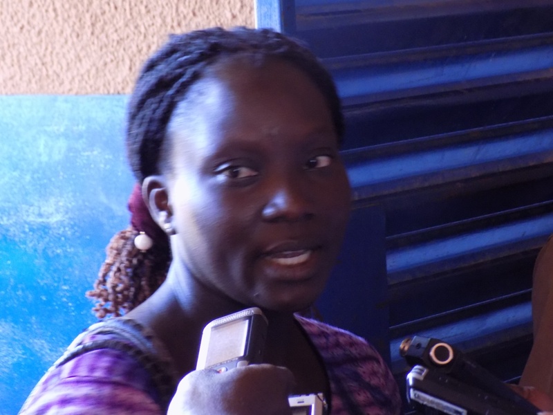 Joëlle Thombiano, Médecin au Centre médical urbain de Dédougou.