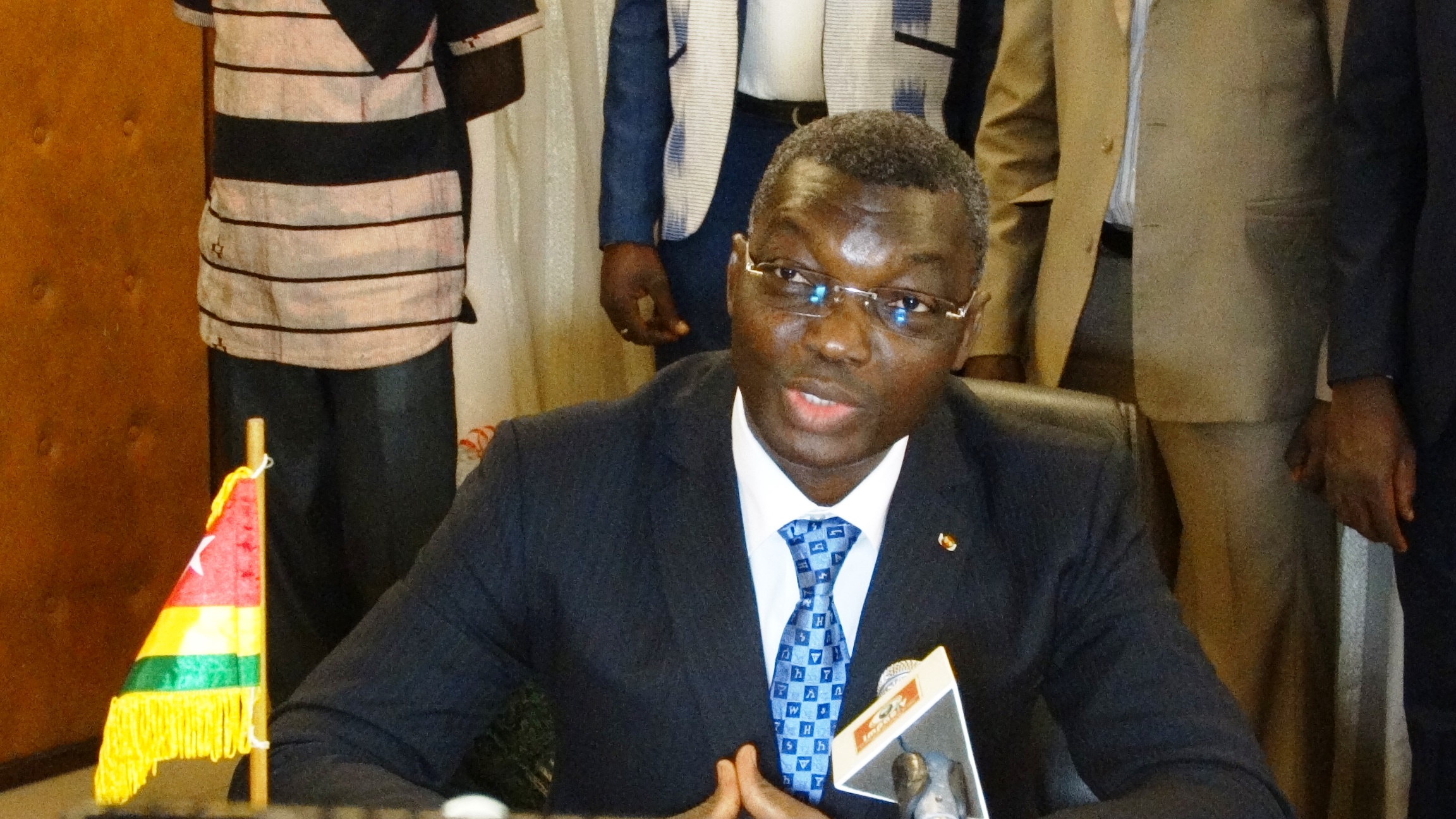 Le colonel Damehame Yark, ministre de la sécurité et de la protection civile du Togo. © Burkina24 