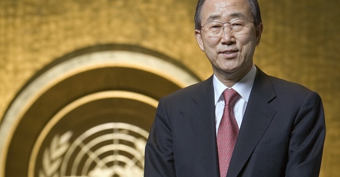 Ban Ki-moon, Secrétaire général de l'ONU © DR