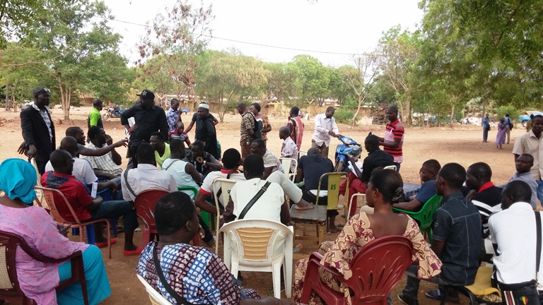 Les sinistrés ce 5 avril 2016