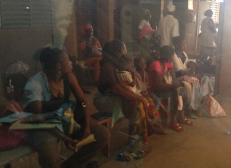 Aperçu de l'affluence au CSPS du Secteur 10.