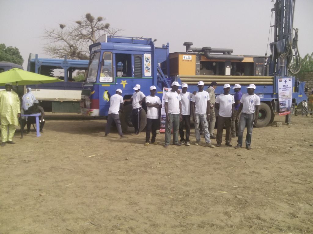 La société STAR INTERNATIONAL SARL a déployé les gros moyens sur le site de KOUGSIN pour convaincre