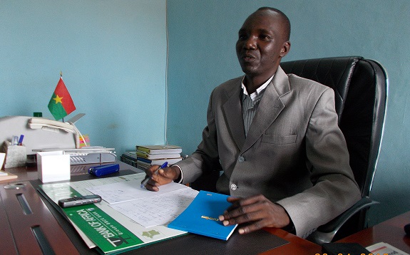 Le Directeur régional  de la Fonction publique, Oumarou Toé 
