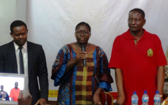 Juliette Compaoré (milieu), PCA entrante du SPONG.