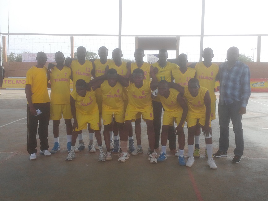 Les volleyeurs de l'Université Ouaga I Joseph Ky Zerbo ont sur revenir après le premier set perdu