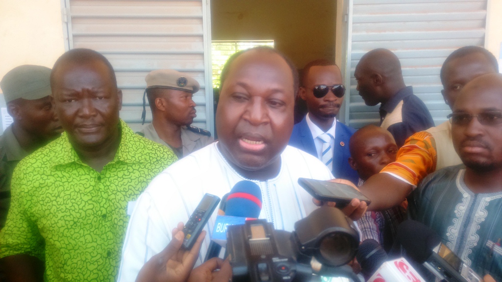 Zéphirin Diabré, Président de l'UPC le 22 mai 2016 - © Burkina 24