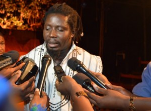Aristide Tarnagda, metteur en scène de "Baabou roi"