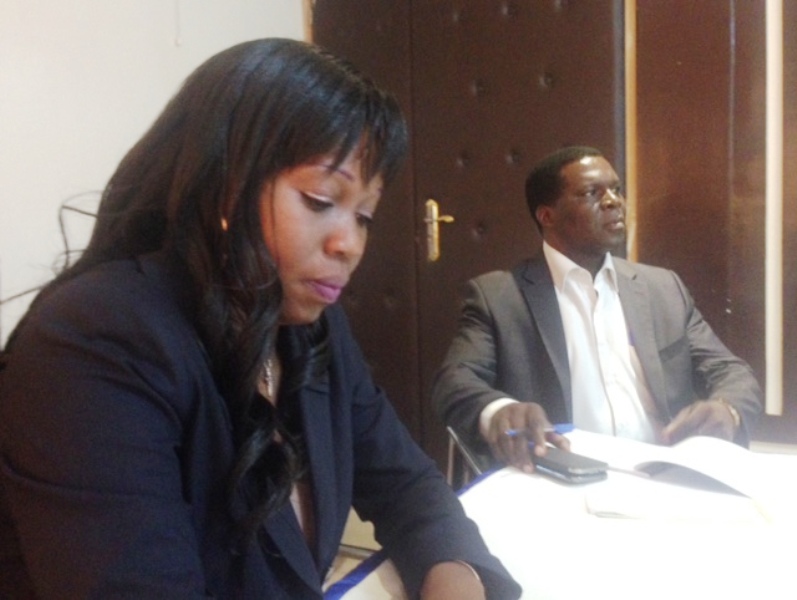 La Directrice générale de la Société burkinabè de télédiffusion (SBT), Kadidia S. Savadogo.