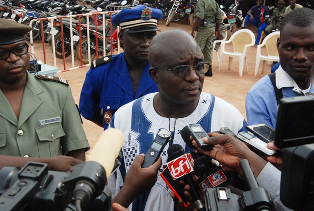 Le secrétaire général de la commune de Ouagadougou a félicité la police municipale pour le travail abattu