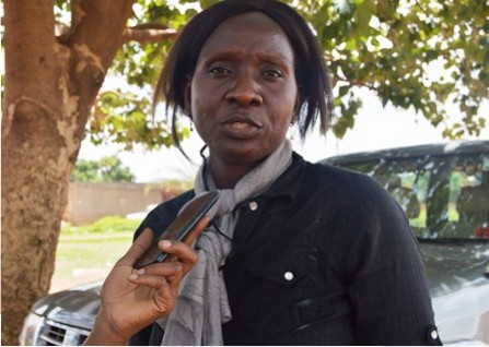 Awa Fofana, animatrice principale de la caravane - © Burkina24