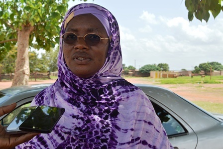 Mariam Bonkoungou Sawadogo, représentante régionale de la promotion de l’éducation des filles et du genre dans la région des Cascades - © Burkina24