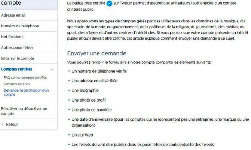 Capture Certifier compte twitter 2
