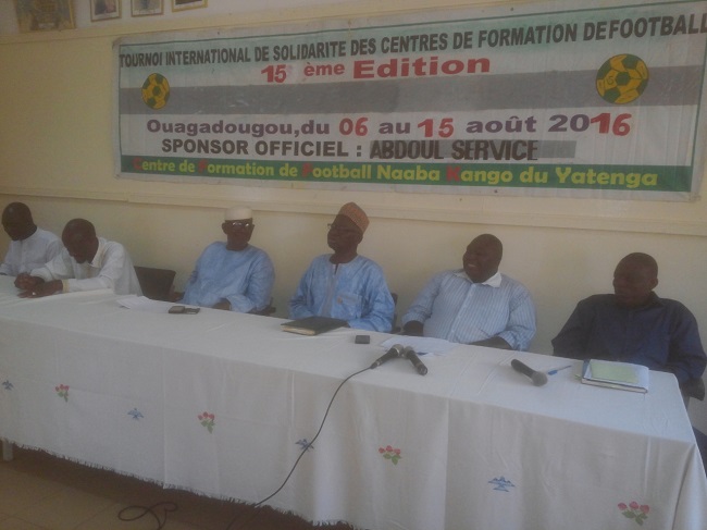 Le promotteur du Tournoi international de la solidarité Noufou Ouédraogo continue de croire à la formation des jeunes fooballeurs
