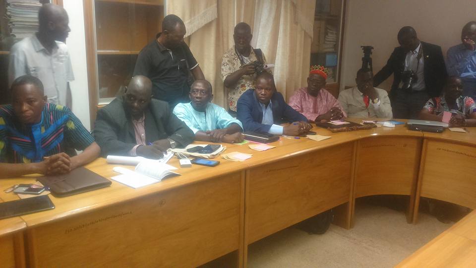 Quelques commissaires de la CENI, le 25 juillet 2016 - © Burkina24 
