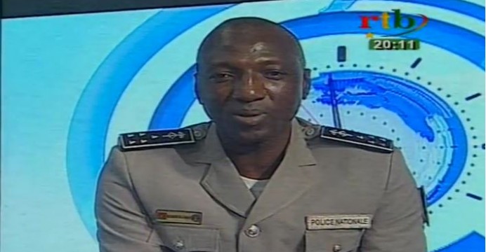 Alexandre Darga, commissaire central de la ville de Ouagadougou