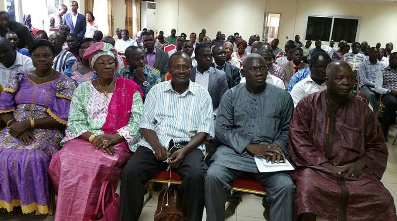 Aperçu des participants lors de l'ouverture de la Convention de la Coordination nationale des universitaires et experts associés du MPP.