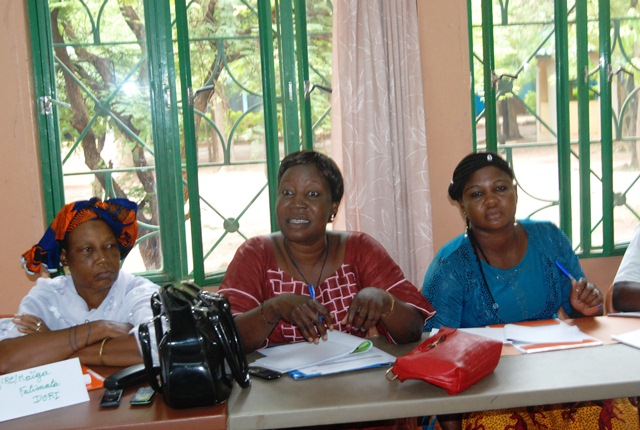 Les participantes ont montré un grand intérêt pour les sujets abordés