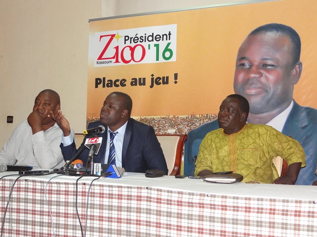 Avec son équipe de campagne, Kassoum Ouédraogo dit Zico veut remettre le football burkinabè aux footballeurs 