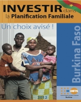 Affiche encourageant la planification familiale au Burkina Faso, UNFPA