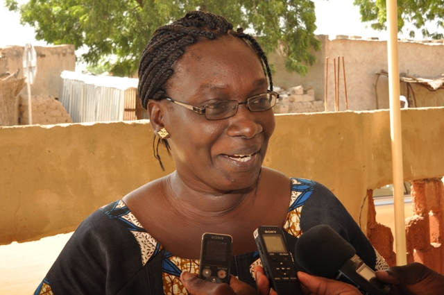 Evelyne Ouédraogo est secrétaire en formation à Dori.