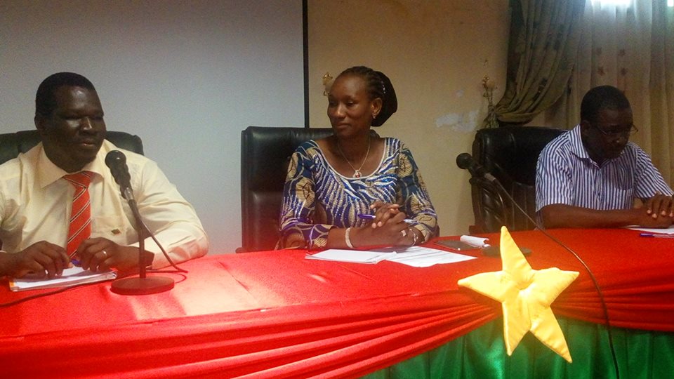 De la gauche vers la droite, Célestin Compaoré, Dr Ramatou Sawadogo et Ousmane Ouédraogo - © Burkina24