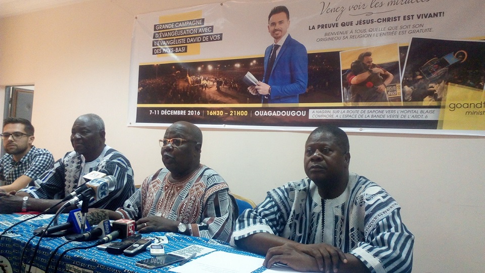 Les animateurs de la conférence de presse - © Burkina24