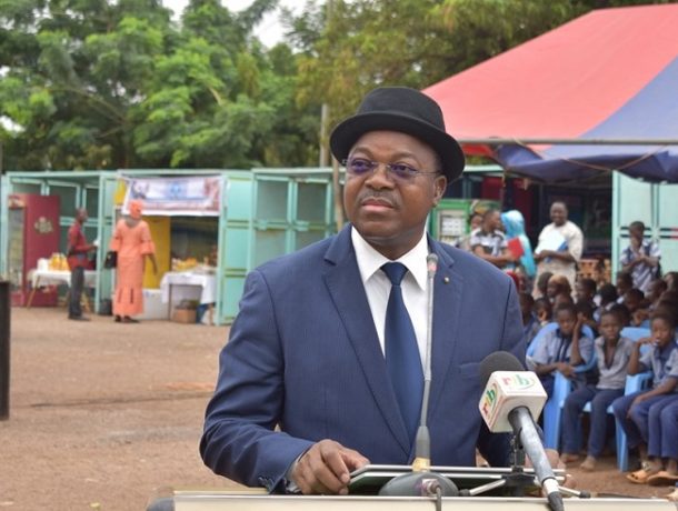 Le ministre en charge des ressources animales, Sommanogo Koutou