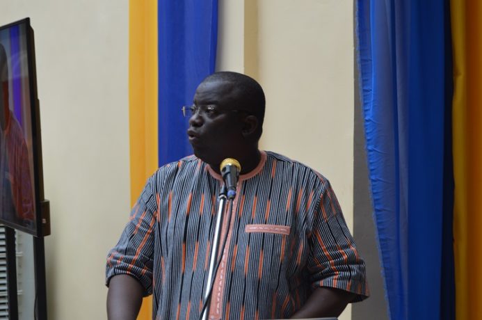 Le Président de l’association KeoLid, Lassane Ouédraogo