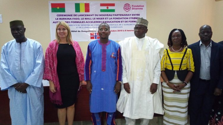 Le Burkina Faso, le Niger, le Mali et la fondation Stromme ont scellé un partenariat 