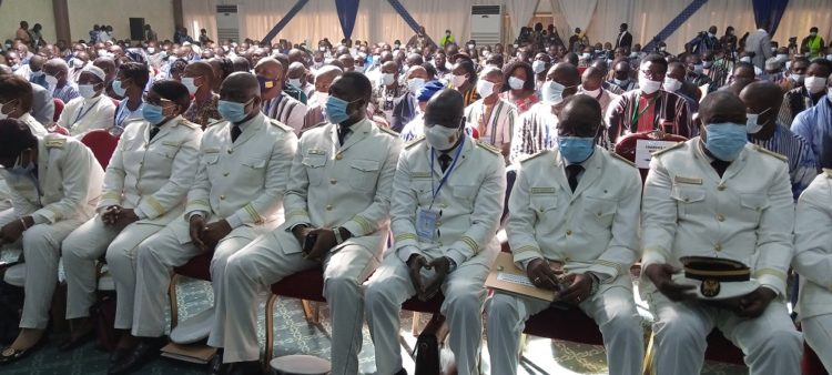 Le participants à 7ème Session ordinaire de la conférence nationale de la décentralisation(CONAD) 