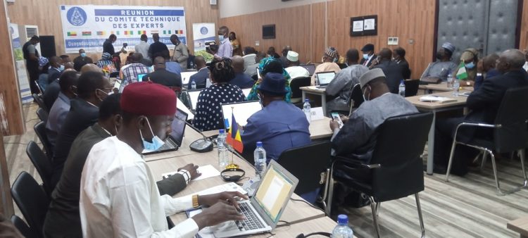 Les participants la réunion du comité technique des experts (CTE) du 22 au 25 novembre 2021 à Ouagadougou