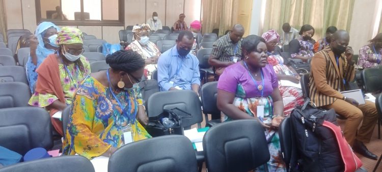 Les membres de lacommission nationale de suivi de la mise en œuvre des engagements du Burkina Faso en faveur de la femme